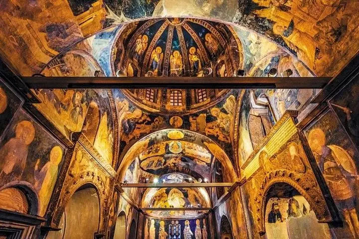Chora Kariye Byzantine mosaics and frescoes